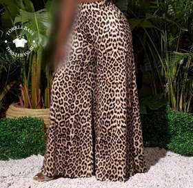 تصویر شلوار دامنی پلنگی 