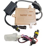 تصویر کیت زنون لنزو 400 وات مدل تک پرو(TACPRO)پایه H1 همراه با لامپ کد HID27 