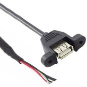 تصویر کابل روپنلی مادگی usb 