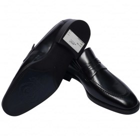 تصویر کفش چرم ادیم اکسون مدل روبینو نرو (Rubino Nero) 