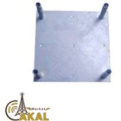 تصویر صفحه زیر دکل مهاری (بیس پلیت) G45 چهار وجهی 