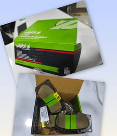 تصویر لنت ترمز جلو جک کی ام سی KMC T8 برند elig 