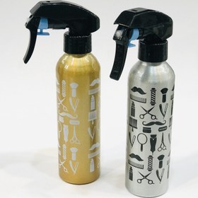 تصویر آب پاش طرح شانه و قیچی فلزی 