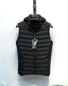 تصویر پافر کلاه دار اسپورت مردانه خارجی ژیله استر داخلی خز حوله ای 