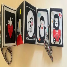 تصویر کتاب پارچه ای سوت دار نی نی باهوش من 