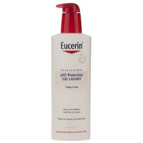 تصویر ژل پاک کننده صورت و بدن اوسرین مدل PH5 Protection حجم 400 میلی لیتر Eucerin PH5 Protection Cleansing Gel 400ml