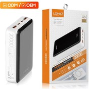 تصویر پاوربانک وایرلس مغناطیسی 15 وات 20000 تایپ سی و یو اس بی الدنیو PQ18 LDNIO 20000mAh Wireless Power Bank PQ18 5A 22.5W