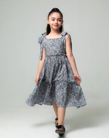 تصویر پیراهن ساحلی نخی 