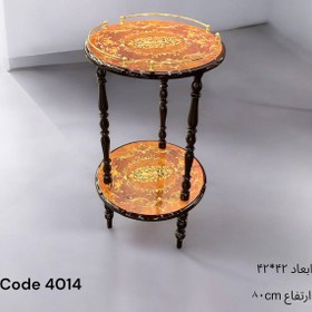 تصویر میز تلفن 4014 دو طبقه 