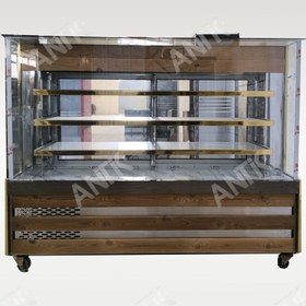 تصویر یخچال آکواریومی سایز ۱۹۰ سانتی 