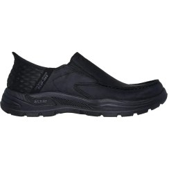 تصویر کفش چرم مردانه اسکچرز Skechers 205204-bbk 