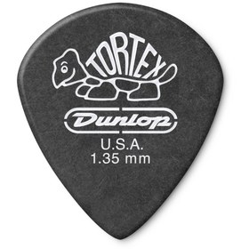 تصویر پیک گیتار Dunlop Tortex Pitch Black Jazz III Pick 1.35mm 
