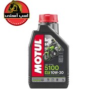 تصویر روغن موتول 5100 گرانروی 10W30 یک لیتری | MOTUL 