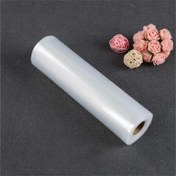 تصویر رول پلاستیک وکیوم مواد غذایی عرض ۲۰ سانت طول ۱۰ متر 