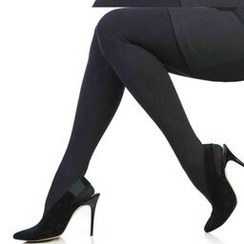 تصویر جوراب شلواری زنانه نخ ۲۰۰ پریزن - مشکی 