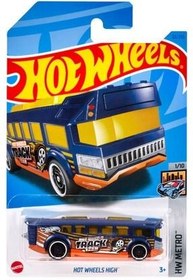تصویر ماشین اسباب بازی تک هات ویلز بالا اتوبوس HOT WHEELS 