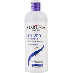 تصویر شامپو ضد زردی استارلیدی مدل Brass banisher حجم 400 میلی لیتر Starlady Brass banisher Anti Yellow Shampoo 400 ml