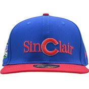 تصویر کلاه کپ فیت بک آبی Sinclair 