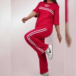 تصویر تیشرت و شلوار نوار دوزی (پک 6 عددی) 