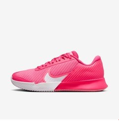 تصویر کتونی تنیس مدل NikeCourt Air Zoom Vapor Pro 2 عددی رنگ Aster Pink/Hot Punch/White مردانه نایک 