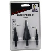 تصویر مته کاجی پلاتینیوم مدل YP-4-12/4-20/4-32MM مجموعه 3 عددی 