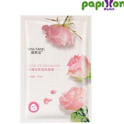 تصویر ماسک ورقه ای گل رز بیسوتانگ ROSE ICE SKIN MASK