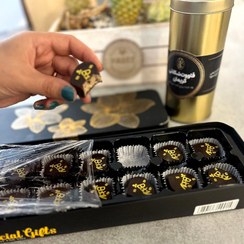 تصویر پکیج قاووت(قوتو) شکلاتی طرح نوزاد - چهل گیاه 