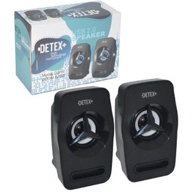 تصویر اسپیکر دسکتاپ دتکس پلاس مدل DETEX DS-90 Detex DS-90 Desktop Speaker