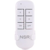 تصویر ریموت کنترل ۴ کانال فلزی NSR 