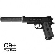 تصویر تفنگ کلت فلزی ساچمه ای C9 خارجی Airsoft Gun C9