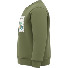 تصویر ست سویشرت و شلوار راحتی پسرانه مدل مارمولک PJ1387 