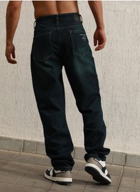 تصویر شلوار جین مردانه مدل فیت راست با رنگ کمرنگ برند hubberholme Straight Fit Light Fade Jeans for Men