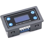 تصویر ماژول تایمر با رلهTIMER MODULE RELLEY XY-WJ01 