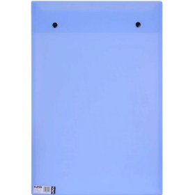 تصویر پوشه دکمه دار پاپکو مدل ارکید کد A3 – 124 - سفید 