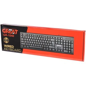 تصویر کیبورد برند گریت مدل GR-1040 