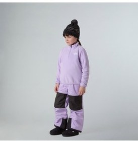 تصویر کت ژاکت پشمی بچه گانه بنفش زیپ PULLOVER 1 4 TEEN GLACIER نورث فیس The North Face 