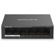 تصویر سوییچ 6 پورت دسکتاپ و PoE مرکوسیس مدل MS106LP Mercusys MS106LP PoE+ 6-Port Desktop Switch