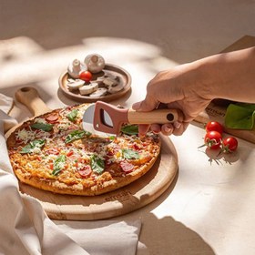 تصویر برش دهنده پیتزا امسان مدل روستیک 