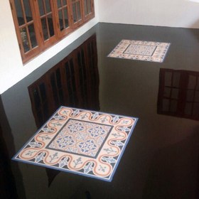 تصویر کفپوش اپوکسی سه بعدی 