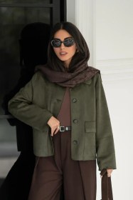 تصویر کت جیر سبز 