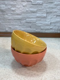 تصویر کاسه طرح ایکیا دو رنگ کدK28 ا Ikea two-color design bowl, code K28 Ikea two-color design bowl, code K28