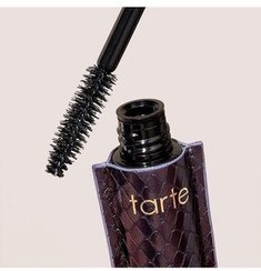 تصویر ریمل مشکی چراغ ها دوربین شلاق زباله فرستنده مژه و ابرو سیاه 7ML Tarte 