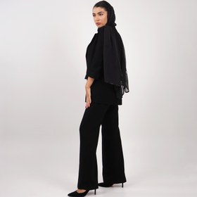 تصویر کت استین پاکتی کرپ ژاپن 