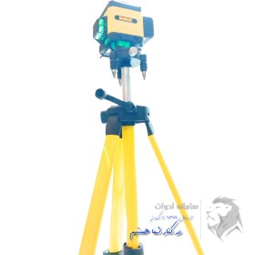 تصویر تراز لیزری دیوالت چمدانی 360 درجه نور سبز و 4 بعدی مدل 360Degree-4d Dewalt Laser Distance Model 360Degree-4d