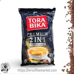 تصویر کافی میکس تورابیکا پرمیوم 2*1 بدون شکر Tora Bika Premium 2 in 1 coffee mix without sugar