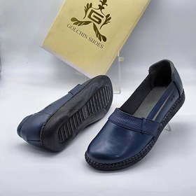تصویر کفش چرم طبی 