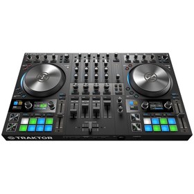 تصویر دی جی کنترلر کارکرده Native Instruments Traktor Kontrol S4 MK3 