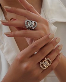 تصویر انگشتر کارتیر جواهری 