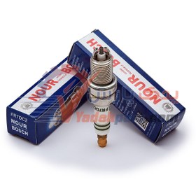 تصویر شمع دوپلاتین نور پایه کوتاه (بسته۴عددی) NOUR BOSCH Spark Plugs