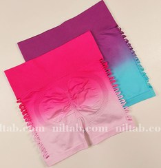 تصویر شورتک آمبره زاپدار پشت چروک 